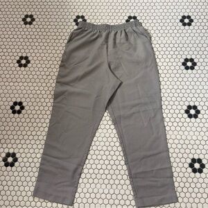 Vintage Donnkenny Women's Dress Pants 14P Houndstooth Elastic Waist Pockets